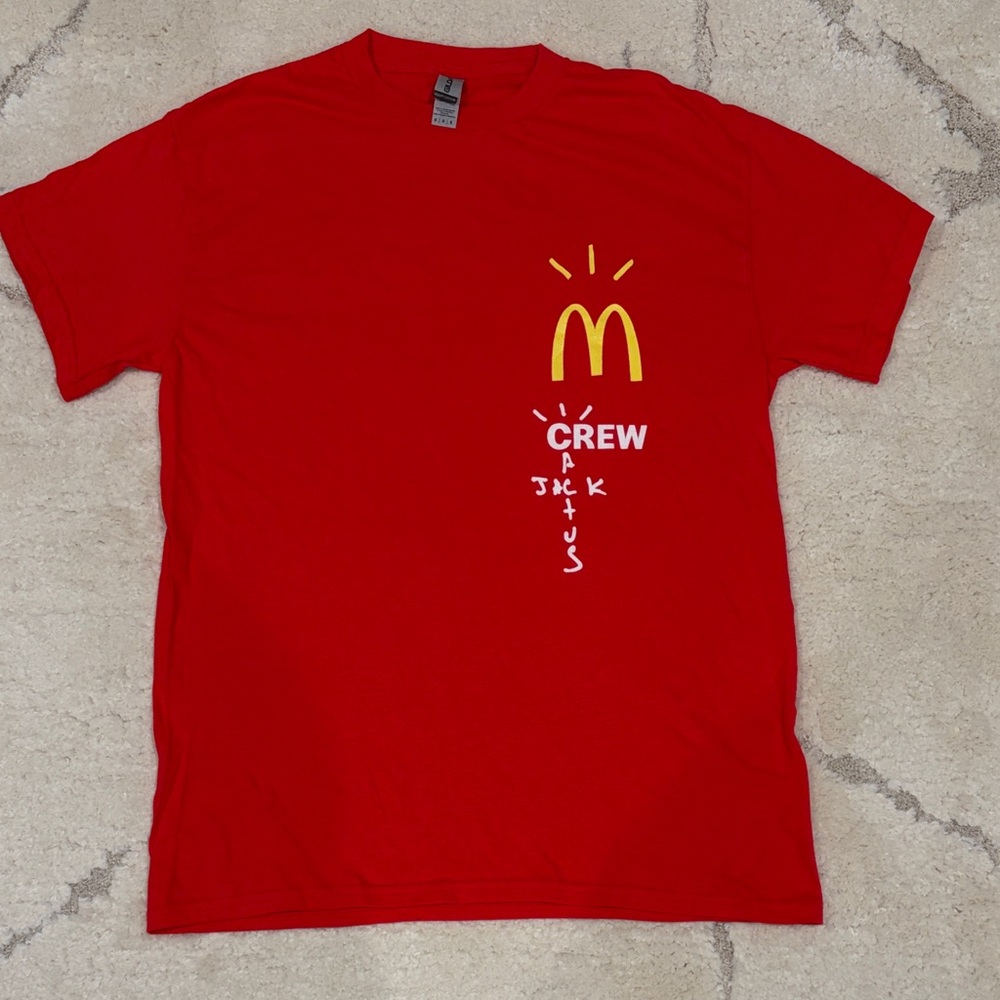 Travis Scott Cactus Jack McDonald’s T-Shirt